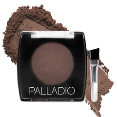 Polvo Palladio para cejas con jojoba y manteca de karité, definición suave.