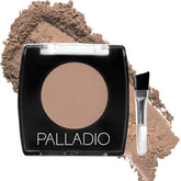 Palladio polvo suave para cejas con acabado natural y duradero.