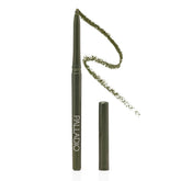 Delineador Palladio oliva retráctil, resistente al agua para un delineado duradero.