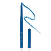 Palladio delineador retráctil resistente al agua en Azul Océano para delineado duradero.
