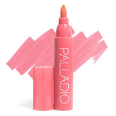 Palladio Lip Stain tono rosado mate para color duradero