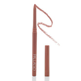 Palladio retractable lip liner Nearly Nude swatch for precise definition and smooth application.