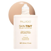 Palladio Skin Tint, botella-aplicacion, acabado natural y hidratante.