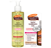 Palmer's Aceite Limpiador Facial: botella visible, limpieza suave que deshace impurezas sin resecar.