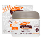 Palmer Eventone fade cream bottle highlighting brightening potential for an even skin tone.