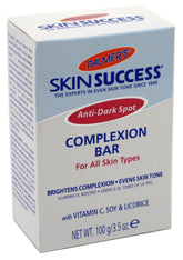 Palmer's Skin Success jabón anti-manchas para uso diario, limpia suavemente y deja la piel equilibrada.