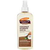 Palmer's Aceite Corporal Coco Fórmula en botella spray para hidratación diaria sin grasa.