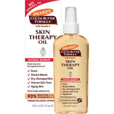 Palmer's Aceite Corporal Terapia con manteca de cacao y rosa, botella para hidratación profunda.
