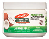 Palmer’s Aceite de Coco Formula Moisture Gro, botella, hidrata y aporta brillo al cabello.