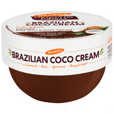 Palmer's Coco Cream brasileña en frasco con hidratación profunda para la piel.