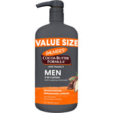 Palmer's Cocoa Butter Formula para hombres, loción en bote que hidrata y suaviza la piel.