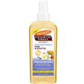 Palmer's Cocoa Butter Tahitian Vanilla: aplicación del aceite para cabello suave y nutrido