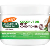 Palmer's Coconut Oil Formula Moisture Boost conditioner bottle pour for deep hydration.