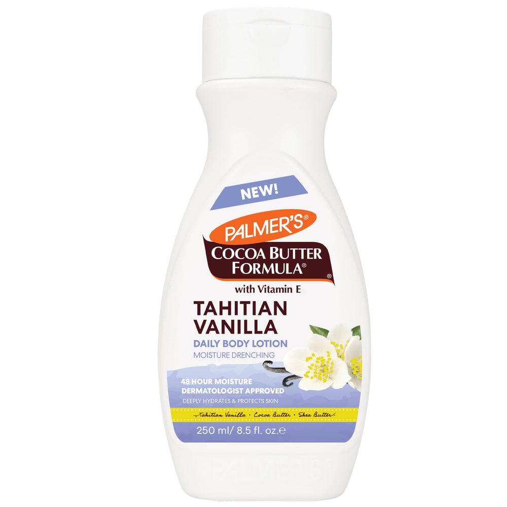 Palmer's Loción corporal Tahití Vainilla en frasco para hidratación diaria