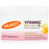 Palmer's Natural Vitamin E Body Butter jar front shows rich, nourishing texture.