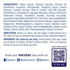Envase práctico de Palmer's Skin Success para uso nocturno y aplicación suave.