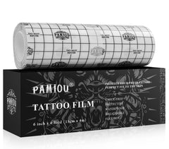 Pamiou parche cobertura tatuaje vista frontal protección suave tinta reciente