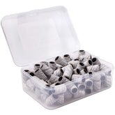 PANA nail sanding band zebra 120 grit for rapid shaping and smooth surface prep.