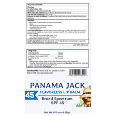 Panama Jack Mango bálsamo labial SPF 45 para labios secos y aroma frutal