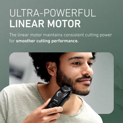 Washable design of Panasonic ER-SB40-K allows quick cleaning under running water