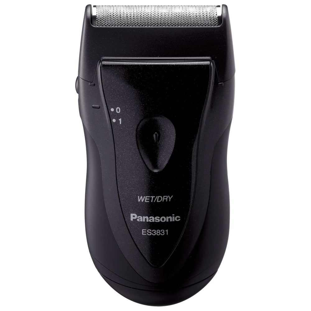 Panasonic ES3831K razor head close-up showing precision blade for a close, comfortable shave