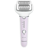 Panasonic ES-EY30 epilator head closeup with 60 tweezers for efficient removal