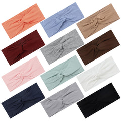 Diademas elásticas Panleding en 12 colores para uso diario y deporte