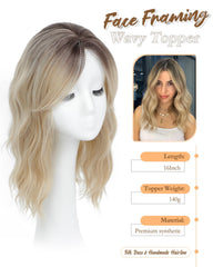 Paneway lightweight silk base with clips keeps toppers secure all day.