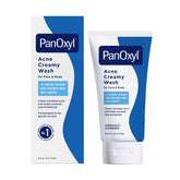 PanOxyl: botella de lavado cremoso limpia poros y deja sensación fresca.