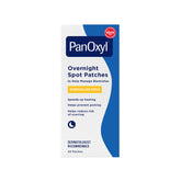 Parche PanOxyl nocturno en caja de 40, protección discreta para dormir.