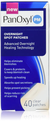 PanOxyl PM parche hidrocoloide de 9mm protege la zona afectada durante la noche y absorbe fluidos.