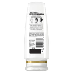 Pantene Daily Moisture Renewal conditioner close-up showing silky finish.