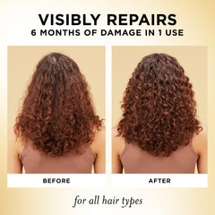 Pantene Milagro Rescate: manos aplicando en puntas para reparación instantánea sin enjuague.