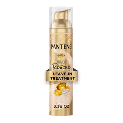 Pantene Milagro Rescate: bote de tratamiento sin enjuague para reparación rápida del cabello.