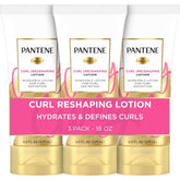 Pantene Pro-V crema para rizos en bote con definición de textura ligera.