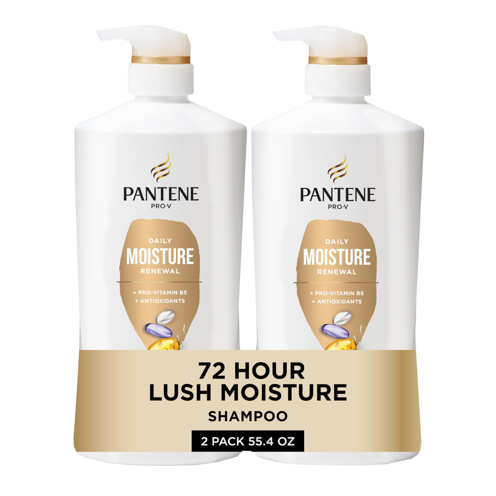 Champú Pantene Renovación Diaria en botella para cabello suave y nutrido