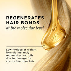 Pantene Rescate Milagroso: textura del aceite regenerador con rápida absorción.