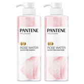 Pantene Rose Water Shampoo bottle offers a gentle cleanse for color-treated hair