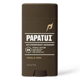 PAPATUI desodorante triple acción barra envase visible para uso diario.
