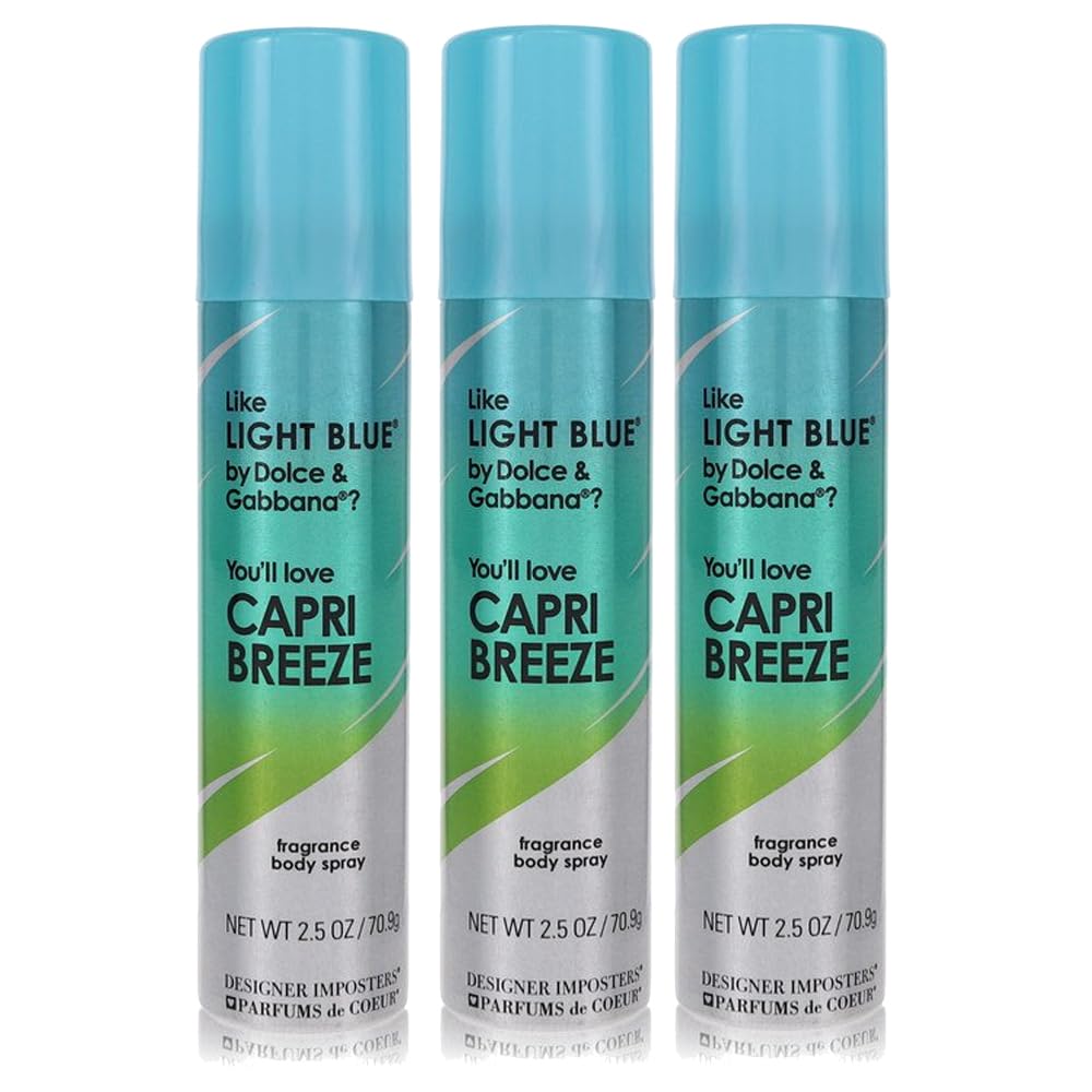 Parfums De Coeur Capri Breeze bottle spray for daily wear with tropical notes
