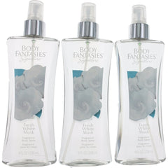 Parfums De Coeur Fresh White Musk 3pack 8oz bottle for long-lasting freshness