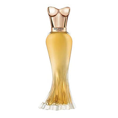 Paris Hilton Gold Rush cap detail suggesting evening gourmand vibe
