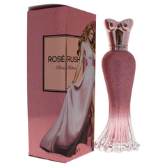 Heart notes peony and May rose define the floral core.
