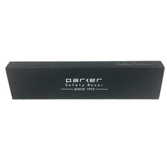 Box of Parker Platinum half blades included with SR1.