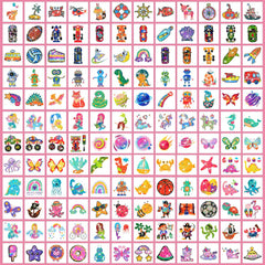 Partywind goodie bag filler tattoos add sparkle to birthday treats.