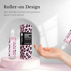 PAT-YES roll-on behind the ear application for subtle scent release.