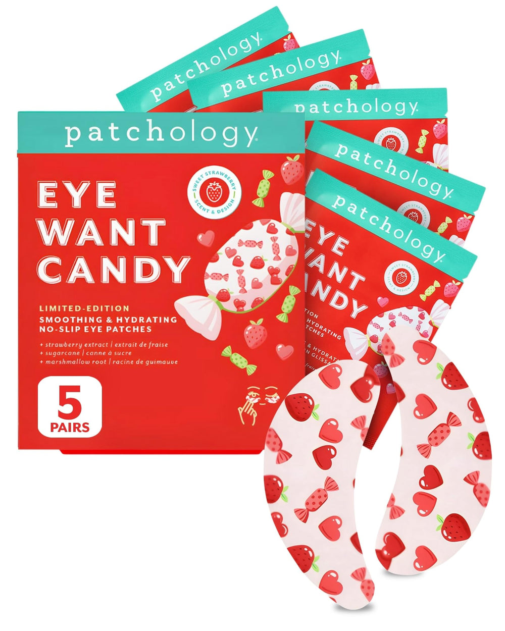 Patchology Eye Want Candy parches oculares hidratan la zona delicada para una mirada más fresca