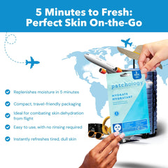 Patchology mascarilla facial 5min para piel hidratada