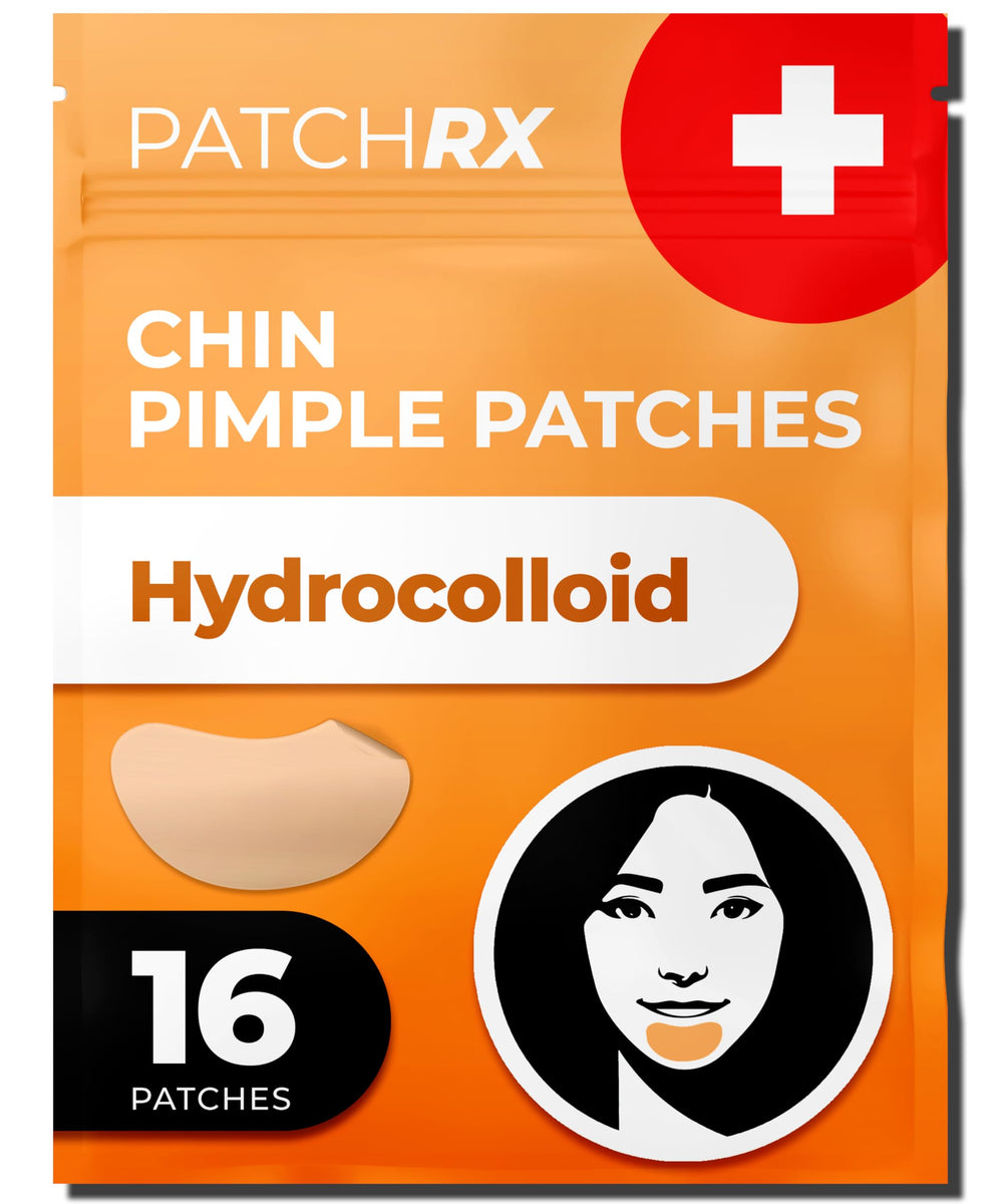 PatchRx parche hidrocoloide para mentón absorbe fluidos y cuida la zona