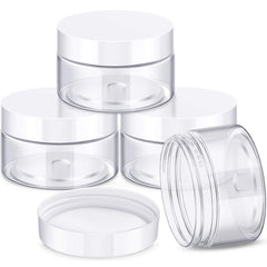 Patelai 4-piece round wide-mouth jars with secure lids for easy filling and transport